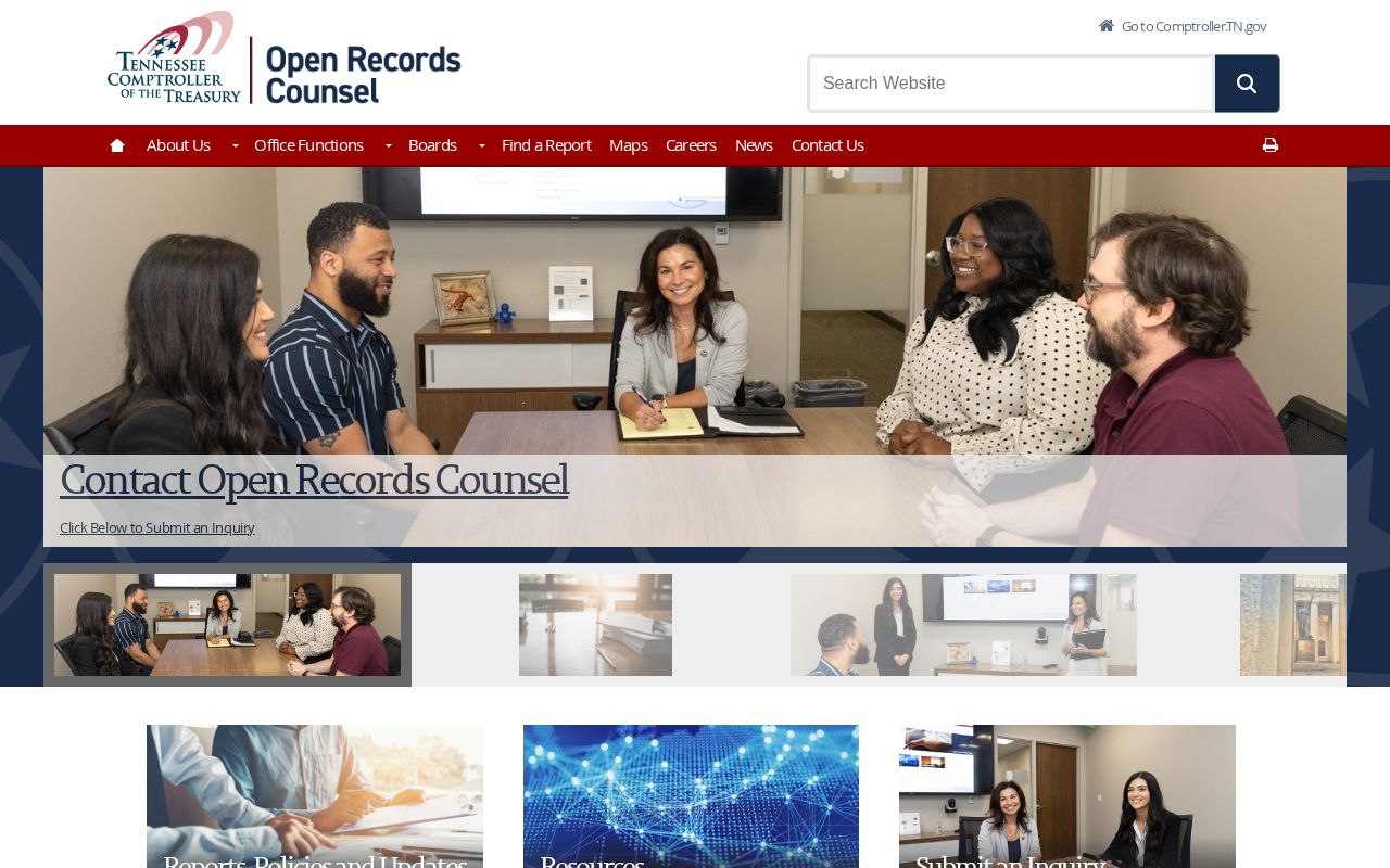 Tennessee public records guidance for Hawkins County release records